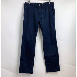 Paul Smith Men's Flat Front Cotton Slash‎ Pocket Chino Slacks Size 28